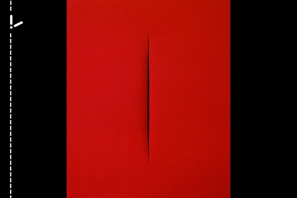 Concetto Spaziale - Lucio Fontana 1965